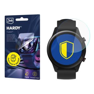 Sticlă hibridă pentru smartwatch Xiaomi Mi Watch Color Amoled - 3mk HARDY® Fusion Watch Protection™