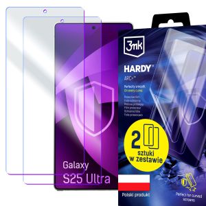 2x Folie de protecție pentru Samsung Galaxy S25 Ultra - 3mk HARDY® ARC+