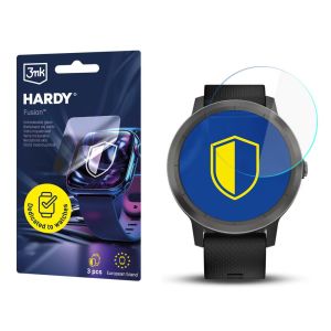 Sticlă hibridă pentru smartwatch Garmin Vivoactive 3 - 3mk HARDY® Fusion Watch Protection™