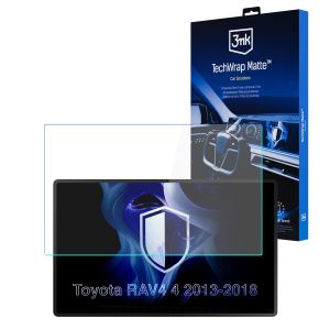Folie de protecție mată pentru ecranul de navigație pentru Toyota RAV4 IV 2013-18 – 3mk TechWrap Matte™ Center Display