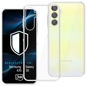 Przezroczyste Puzdrá na Samsung Galaxy A35 5G - 3mk HARDY® Vision Case™