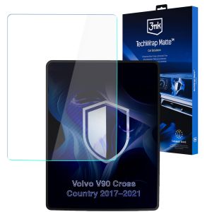 Folie de protecție mată pentru ecranul de navigație pentru Volvo V90 Cross Country 2017–2021 – 3mk TechWrap Matte™ Center Display