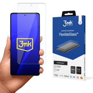 Sticlă hibridă antiefracție pentru Redmi Note 12 Pro/Pro+ - 3mk FlexibleGlass™