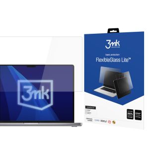 Sticlă hibridă anti-crăpare pentru Apple Macbook Pro 16 M1/M2/M3/M4 - 3mk FlexibleGlass Lite