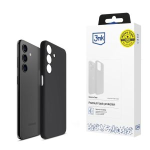 Husă pentru Samsung Galaxy A24 4G - 3mk Silicone Case Black