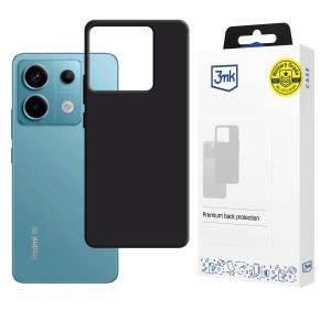 Husă din silicon pentru Redmi Note 13 Pro 5G - 3mk HARDY® Mellow Case™ Black