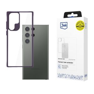 Husă pentru Samsung Galaxy S24 Ultra - 3mk Satin Armor Case+ Purple