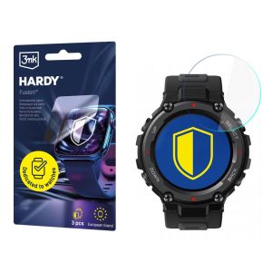 Sticlă hibridă pentru smartwatch Xiaomi Amazfit T-Rex Pro - 3mk HARDY® Fusion Watch Protection™