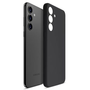 Husă din silicon pentru Samsung Galaxy A54 5G - 3mk HARDY® Mellow Case™ Black