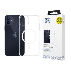 Husă pentru Apple iPhone 12/12 Pro - 3mk Clear MagCase