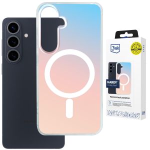 Husă holografică cu MagSafe pentru Samsung Galaxy S26 - 3mk HARDY® PrisMag Case™