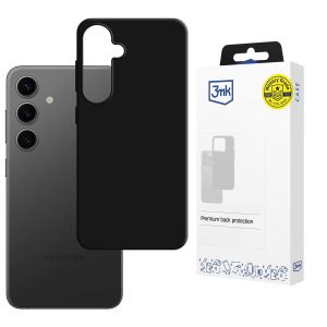 Husă din silicon pentru Samsung Galaxy S24 - 3mk HARDY® Mellow Case™ Black