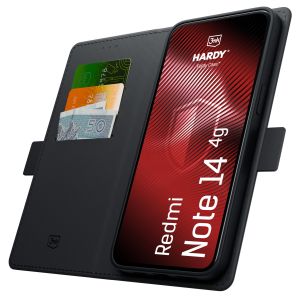Etui cu clapete pentru Redmi Note 14 4G - 3mk HARDY® Foldy Case™