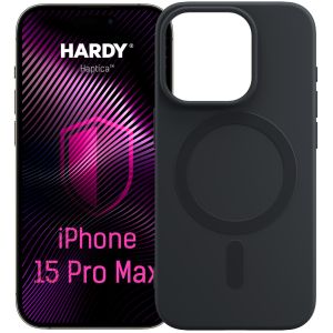 Husă flexibilă cu MagSafe pentru Apple iPhone 15 Pro Max - 3mk HARDY® Haptica MagCase™