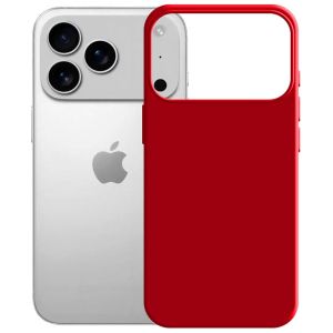 Husă din silicon pentru Apple iPhone 17 Pro - 3mk HARDY® Mellow Case™ Red