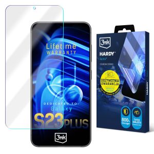 Folie super-rezistentă pentru Samsung Galaxy S23+ – 3mk HARDY® Tectra™ (garanție pe viață)