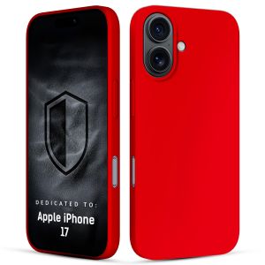 Husă din silicon pentru Apple iPhone 17 - 3mk HARDY® Mellow Case™ Red