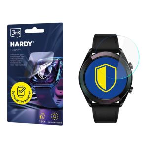 Sticlă hibridă pentru smartwatch Huawei Watch GT ELA-B19 - 3mk HARDY® Fusion Watch Protection™