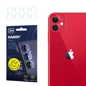 Protecție din sticlă pentru obiectivul aparatului foto pentru Apple iPhone 11 - 3mk HARDY® Fusion Lens Protection™