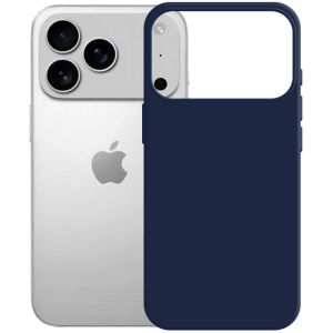 Etui silikonowe na Apple iPhone 17 Pro - 3mk HARDY® Mellow Case™ Dark Blue