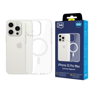 Husă pentru Apple iPhone 15 Pro Max - 3mk EverClear MagCase