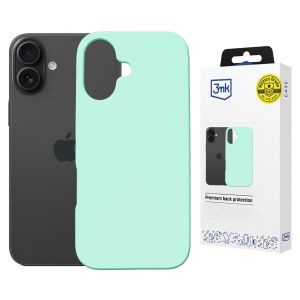 Husă din silicon cu MagSafe pentru Apple iPhone 16 Plus - 3mk HARDY® Mellow MagCase™ Teal