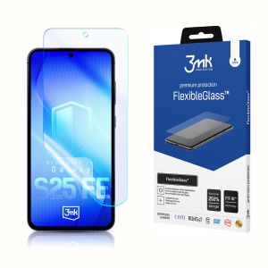 Sticlă hibridă antiefracție pentru Samsung Galaxy S25 FE - 3mk FlexibleGlass™