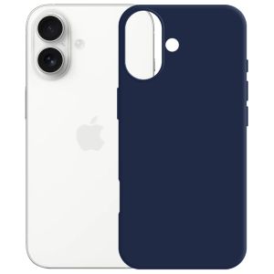 Etui silikonowe na Apple iPhone 17 - 3mk HARDY® Mellow Case™ Dark Blue