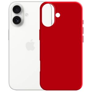 Husă din silicon pentru Apple iPhone 17 - 3mk HARDY® Mellow Case™ Red