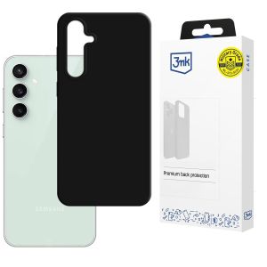 Husă din silicon pentru Samsung Galaxy S23 FE - 3mk HARDY® Mellow Case™ Black