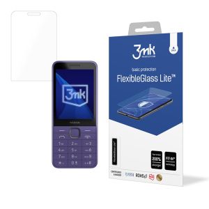 Sticlă hibridă rezistentă pe Nokia 235 4G / 215 4G (2024) - 3mk FlexibleGlass Lite