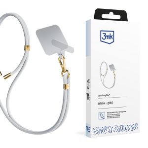 Sgheb de telefon 3mk EasyClip White (gold)