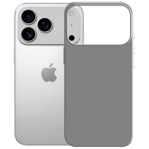 Husă din silicon pentru Apple iPhone 17 Pro Max - 3mk HARDY® Mellow Case™ Gray