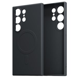 Husă flexibilă cu MagSafe pentru Samsung Galaxy S24 Ultra - 3mk HARDY® Haptica MagCase™