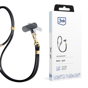 Sfoară pentru smartphone 3mk EasyClip Elite Black (gold)