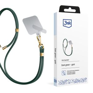 Sgheb de telefon 3mk EasyClip Dark Green (gold)