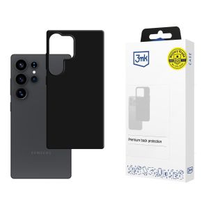 Husă din silicon pentru Samsung Galaxy S25 Ultra - 3mk HARDY® Mellow Case™ Black