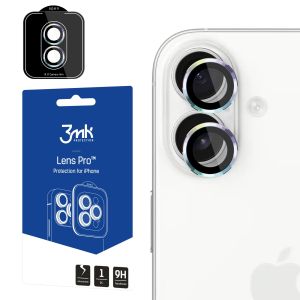 Sticlă rezistentă la lovituri pentru obiectivul aparatului foto Apple iPhone 17 - 3mk Lens Protection Pro Black