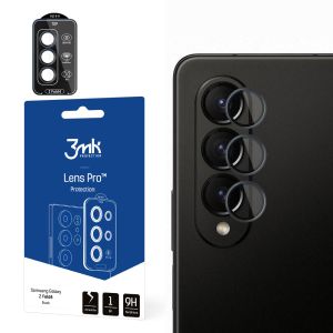 Sticlă rezistentă la lovituri pentru obiectivul aparatului foto Samsung Galaxy Z Fold4 - 3mk Lens Protection Pro Black