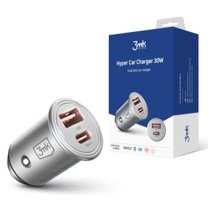 Încărcător auto 30W - 3mk Hyper Car Charger
