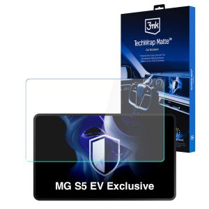 Folie de protecție mată pentru ecranul de navigație pentru MG S5 EV Exclusive – 3mk TechWrap Matte™ Center Display