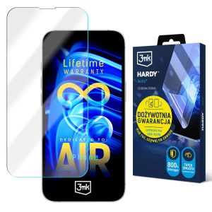 Folie super-rezistentă pentru Apple iPhone Air – 3mk HARDY® Tectra™ (garanție pe viață)