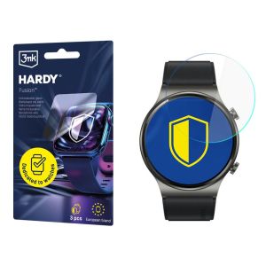 Sticlă hibridă pentru smartwatch Huawei Watch GT 2 Pro Sport - 3mk HARDY® Fusion Watch Protection™