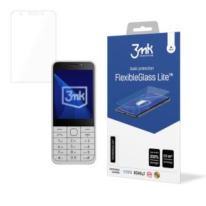 Sticlă hibridă rezistentă pe Nokia 230 DualSim 2024 - 3mk FlexibleGlass Lite