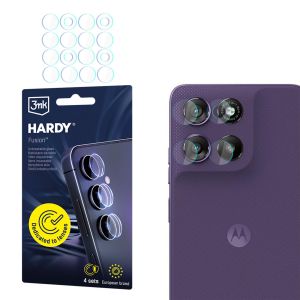 Protecție din sticlă pentru obiectivul aparatului foto pentru Motorola Moto G67/ Moto G77 - 3mk HARDY® Fusion Lens Protection™