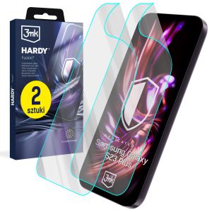 2x Sticlă hibridă pentru Samsung Galaxy S23+ - 3mk HARDY® Fusion™