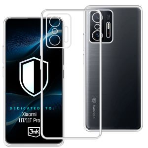 Husă transparentă pentru Xiaomi 11T/11T Pro – 3mk HARDY® Vision Case™