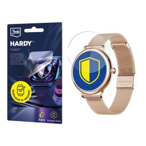 Sticlă hibridă pentru smartwatch Garett Women Emma - 3mk HARDY® Fusion Watch Protection™
