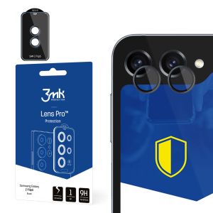 Sticlă securizată pentru obiectivul camerei pentru Samsung Galaxy Z Flip 5 3mk Lens Protection Pro Black