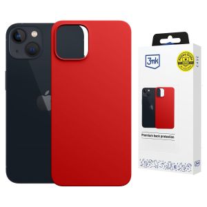 Husă din silicon cu MagSafe pentru Apple iPhone 14 Plus - 3mk HARDY® Mellow MagCase™ Red